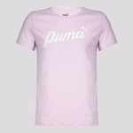 Camiseta Puma Ess+ Blossom - Infantil ROXO