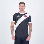 Camisa do Vasco I 2024 Kappa 6 Lucas Piton - Masculina PRETO