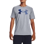 Camiseta Under Armour Ua Big Logo Fill Ss Brz - Masculina CINZA