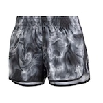 Short adidas Marathon Print - Feminino PRETO