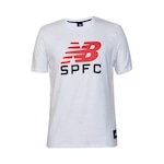 Camiseta do São Paulo New Balance Torcedor - Masculina BRANCO