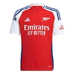 Camisa adidas Arsenal I 2024/25 Torcedor - Infantil VERMELHO