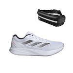 Kit Tênis adidas Duramo Rc - Adulto + Pochete de Corrida BRANCO/CINZA