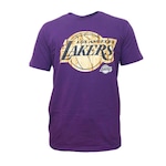 Camiseta Nba Los Angeles Lakers Wood Court - Masculina ROXO