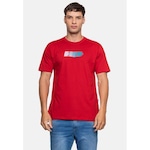 Camiseta Hd Stripes - Masculina VERMELHO