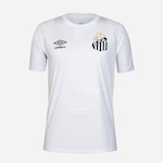 Camisa do Santos 1 2024 Umbro Oficial - Masculina BRANCO