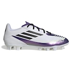 Chuteira de Campo Adidas F50 Club - Adulto BRANCO/ROXO