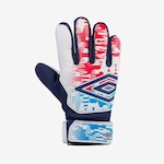 Luva de Goleiro Umbro Formation - Unissex Branco/Marinho/Verme