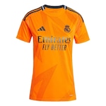 Camisa 2 Real Madrid 24/25 adidas - Feminina LARANJA