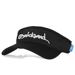 Viseira Quicksand Bordada - Adulto PRETO