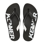 Sandália Kenner Red - Masculino PRETO/BRANCO