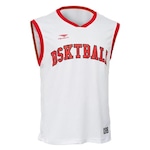 Camiseta Regata Penalty Basquete 287 - Masculina BRANCO/VERMELHO