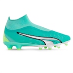 Chuteira de Campo Puma Ultra Match + Ll - Adulto VERDE