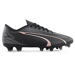 Chuteira de Campo Puma Ultra Play  Fg/Ag Bdp - Adulto Preto/Roxo Cla