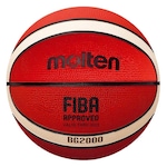 Bola Basquete Molten Rubber 7 LARANJA