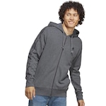 Jaqueta com Capuz adidas Essentials 3-Stripes Ii - Masculina CINZA