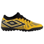 Chuteira Society Umbro Velocita 6 Club - Infantil Amarelo/Preto