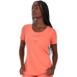 Camiseta Alto Giro Inspiracional - Feminina Salmao