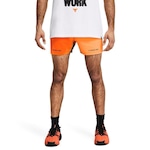 Shorts Under Armour Project Rock Ultimate 5 - Masculino LARANJA