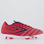 Chuteira de Campo Umbro Velocita Elixir - Adulto VERMELHO