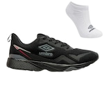 Tênis Umbro Trainer + Meia - Masculino PRETO/CINZA