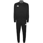 Agasalho Umbro Cordon Color Masculino PRETO/CINZA