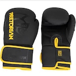 Luva de Boxe Pretorian First Fx2 - Adulto PRETO/AMARELO