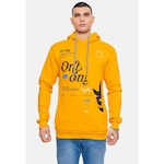 Blusão de Moletom com Capuz Onbongo Pesado - Masculino AMARELO