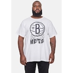 Camiseta Nba Plus Size Top Scorer Brooklyn Nets - Masculina BRANCO