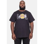 Camiseta Nba Plus Size City2City Los Angeles Lakers - Masculina PRETO