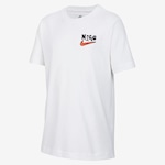 Camiseta Nike Sportswear Create - Infantil BRANCO