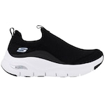 Tênis Skechers Arch Fit New Beaut - Feminina PRETO/BRANCO