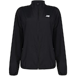 Jaqueta sem Capuz New Balance Sport Essentials - Feminina PRETO/PRATA