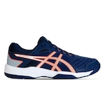 Tênis Asics Gel Backhand - Masculino AZUL ESC/LARANJA