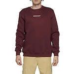 Blusão de Moletom sem Capuz Dc Shoes Careca Baselinecrew - Masculino VERMELHO