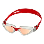 Óculos de Natação Aquasphere Kayenne Lente Titanium - Adulto VERMELHO/BRANCO