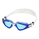 Óculos de Natação Aquasphere Kayenne Lente Titanium - Adulto BRANCO/AZUL