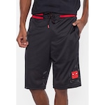 Bermuda Nba Sintética Team Logo Chicago Bulls Preta - Nba - Masculino PRETO