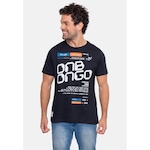 Camiseta Onbongo Estampada - Masculina PRETO