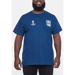 Camiseta Nba Plus Size Photo - Masculina AZUL