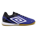 Chuteira Futsal Umbro Gravity - Adulto AZUL/PRETO