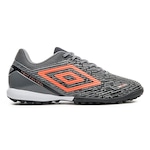 Chuteira Society Umbro Gravity - Adulto GRAFITE/PRETO/LARANJ