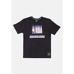 Camiseta Nba Outverse - Infantil PRETO