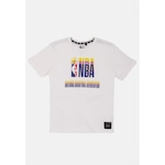 Camiseta Nba Outverse - Infantil BRANCO