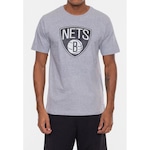 Camiseta Nba Transfer Brooklyn Nets - Masculina CINZA