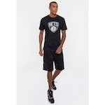 Camiseta Nba Transfer Brooklyn Nets - Masculina PRETO