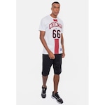 Camiseta Nba City Number Chicago Bulls - Masculina BRANCO