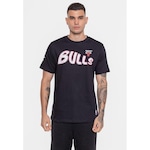 Camiseta Nba Sneakers Chicago Bulls - Masculina PRETO