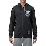 Blusão de Moletom com Capuz Oakley Aberto Back To Skull Wt24 - Masculino PRETO