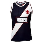 Camisa Regata do Vasco da Gama Retrômania Basquete Anos 2000 - Masculina PRETO